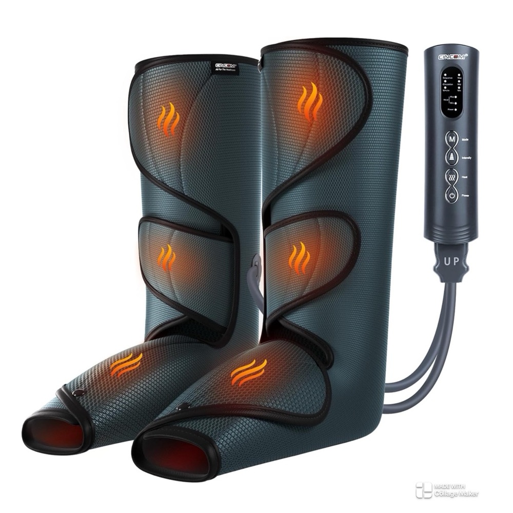 Cincom Air Compression Leg Massager With Heat
